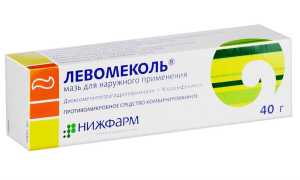 Левомеколь при ячмене на глазу