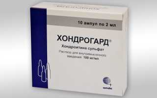 Хондрогард — особенности препарата, показания к применению, аналоги, отзывы