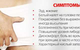 Мужской кандидоз (молочница у мужчин)