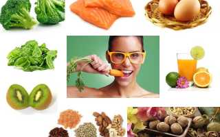 Продукты улучшающие зрение