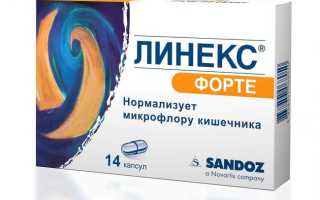 Линекс Форте — инструкция, показания, состав, способ применения пробиотика, список дешевых аналогов