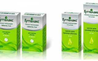 Гутталакс — инструкция, показания, состав, способ применения