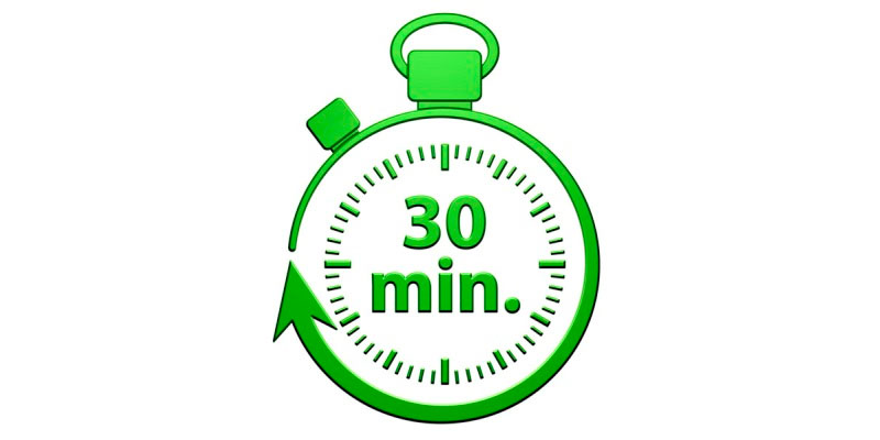 30 минут