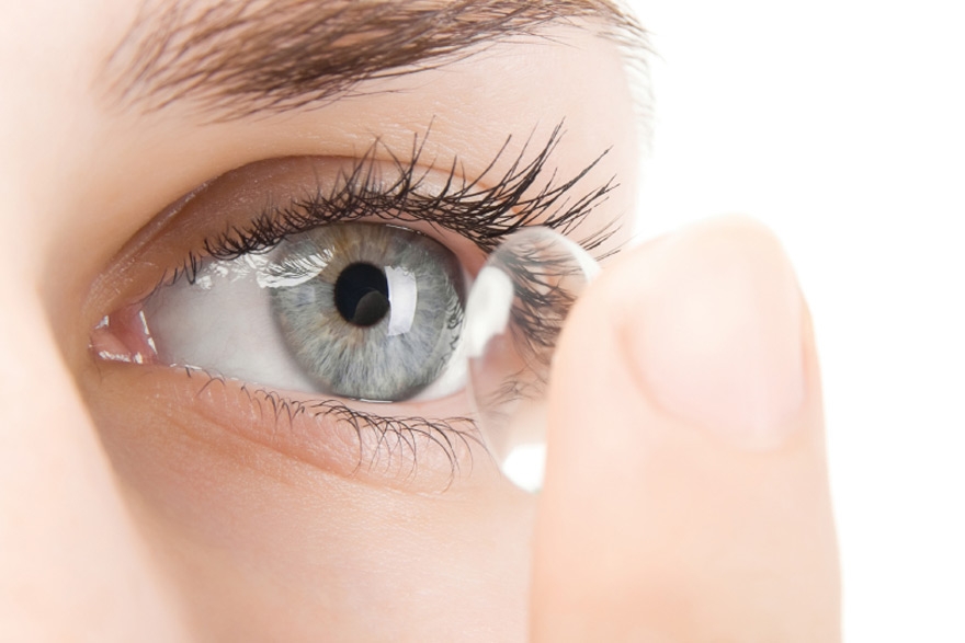 Глаз и линза