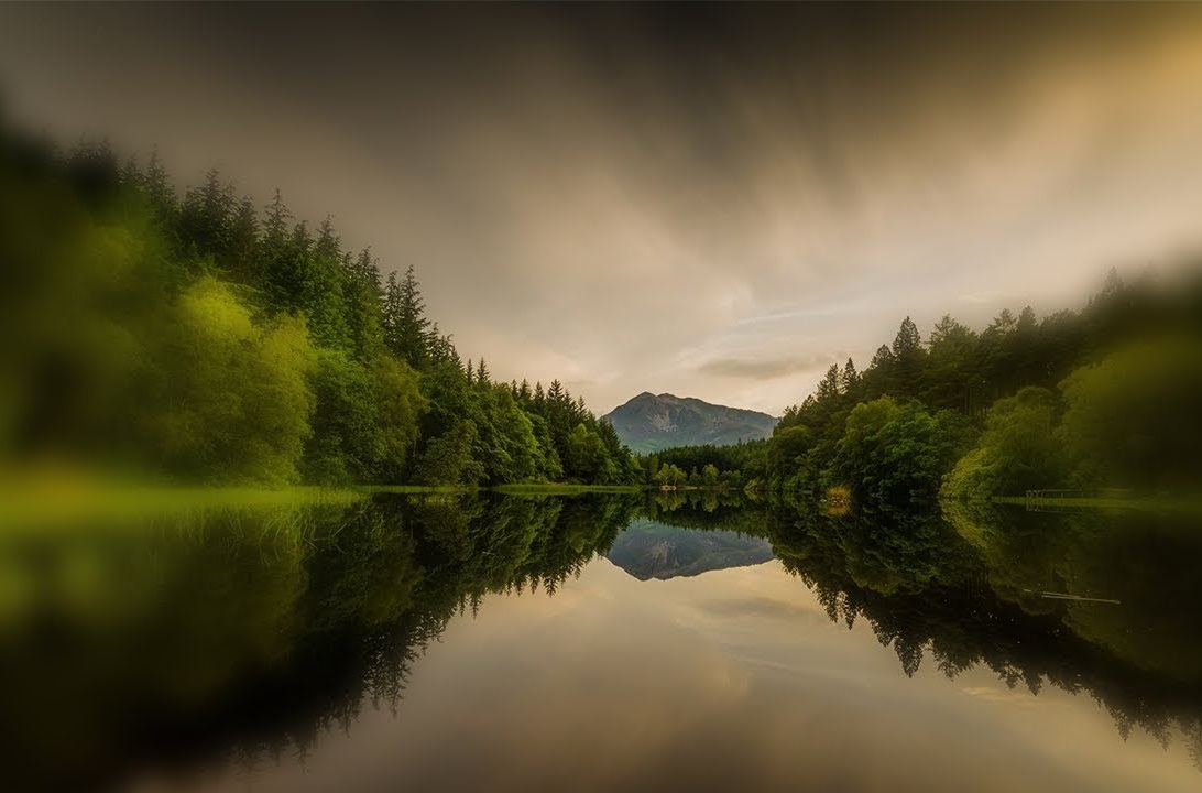 Размытое изображение природы