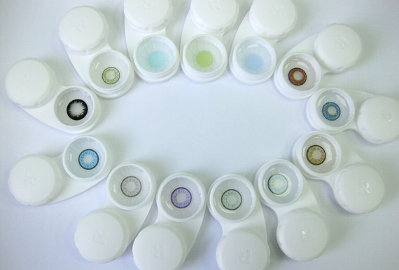 Цветные линзы