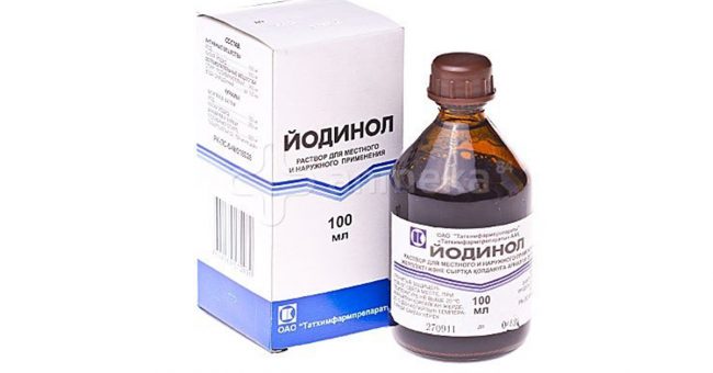 При контакте с кожей или слизистыми оболочками на 30% превращается в йодиды, а остальная часть - в активный йод. Частично всасывается. Абсорбированная часть проникает в ткани и органы, селективно поглощается щитовидной железой
