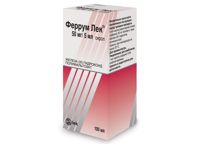 Феррум Лек - популярное современное средство при железодефицитной анемии
