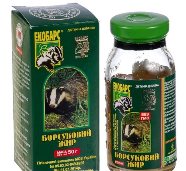 Барсучий жир эффективен для лечения кашля, в этом случае его нужно принимать с молоком