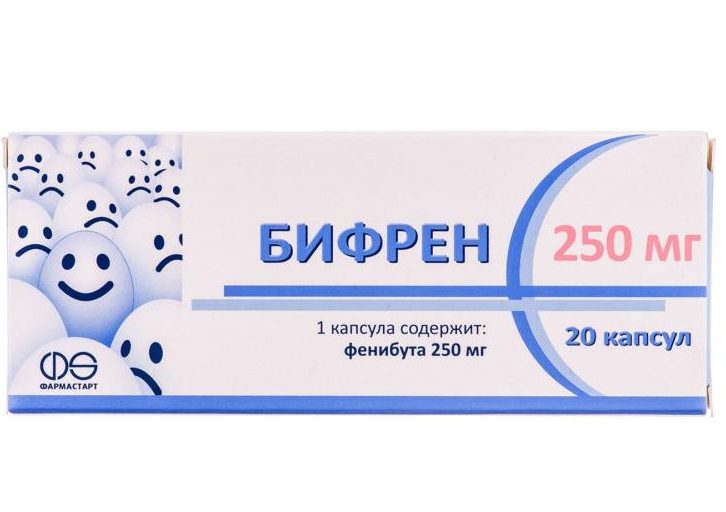 Лекарственный препарат Бифрен относится к группе психостимулирующих и ноотропных средств. Препарат проявляет антигипоксическое и антиамнестическое фармакологическое действие