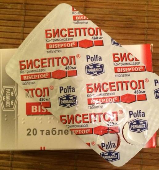Бисептол эффективен при многих патологиях, эффект проявляется — на вторые сутки лечения отмечается улучшение состояния