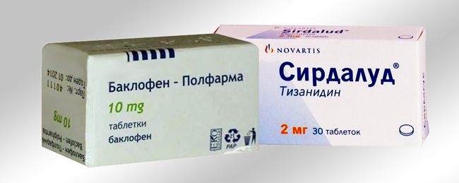 Если боли под правой лопаткой сопровождаются мышечным спазмом, назначают миорелаксанты