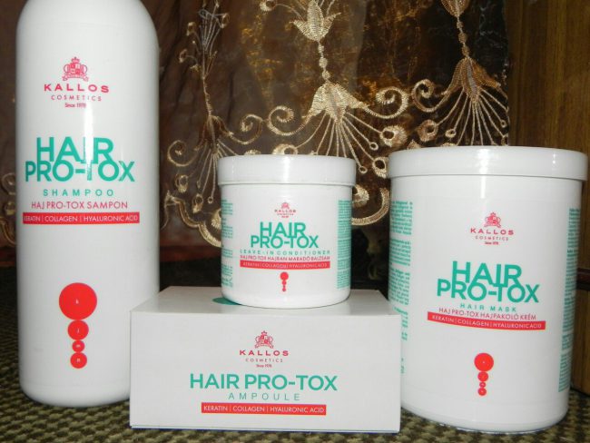 Hair PRO TOX подходит для любого типа волос, имеет приятный аромат.