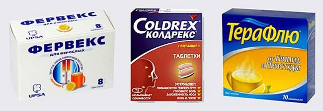 Популярные препараты для лечения простуды