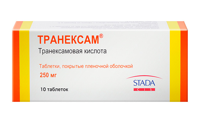 Транексам применяют в терапии для сокращения и восстановления объёма месячных, для прекращения кровотечений и снижения риска невынашивания беременности на фоне появившихся кровяных выделений