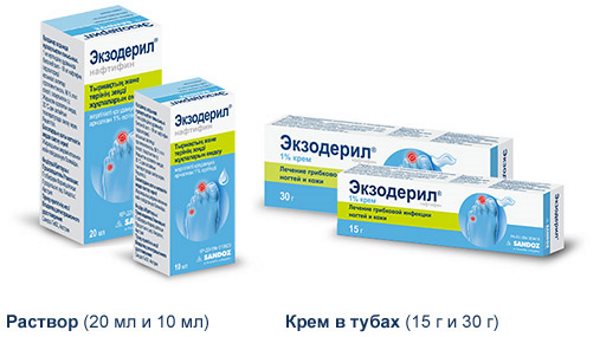 Экзодерил - это противогрибковое средство, которое эффективно справляется с различными грибковыми заболеваниями на ногах