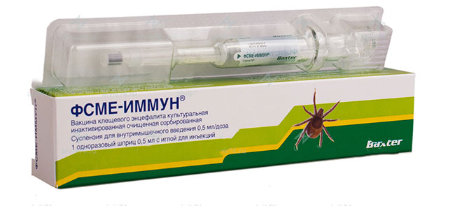 После второй вакцинации ФСМЕ-Иммун Инжект 90% вакцинированных лиц в течение года обладают специфическим иммунитетом против клещевого энцефалита, продолжительность иммунной защиты после 3-х кратного введения вакцины составляет 3 года