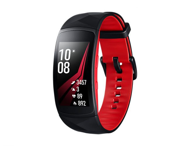 Samsung Gear Fit2 Pro умеет подключаться к смартфонам с Android не ниже версии 4.4 и объёмом оперативной памяти не меньше 1,5 ГБ через Bluetooth или удалённо через Wi-Fi