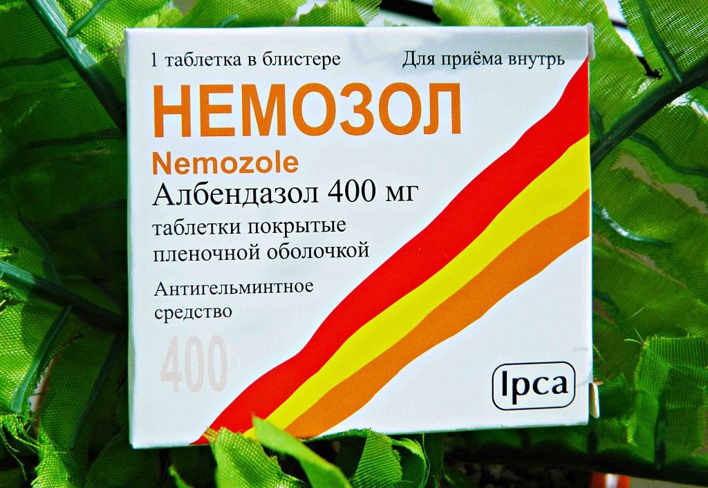 Немозол - противогельминтное средство для борьбы с различными видами паразитов