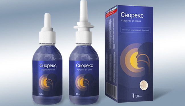 Снорекс – создан на основе натуральных компонентов, облегчает дыхание, предотвращает появление серьезных осложнений храпа