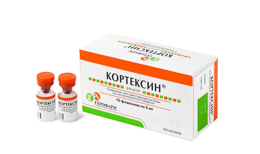 Кортексин улучшает процесс обмена веществ в структурах головного мозга, и за счет этого оказывает церебропротективное, ноотропное, противосудорожное и антиоксидантное действие на ЦНС