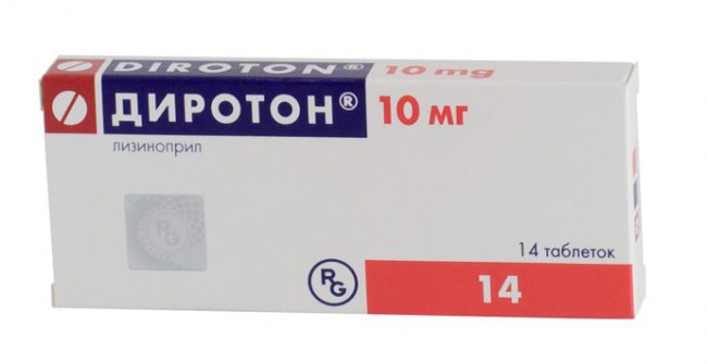 Кроме непосредственного снижения АД, диротон уменьшает альбуминурию за счет изменений гистологии и гемодинамики гломерулярного аппарата почек