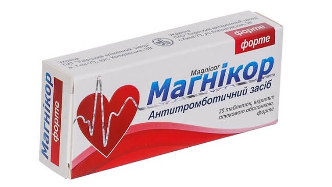 Магникор – противовоспалительное, обезболивающее, антиагрегантное и жаропонижающее средство, применяемое при заболеваниях сердечно-сосудистой системы