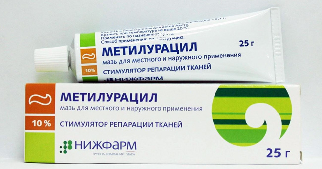 Метилурацил ускоряет процессы клеточной регенерации, заживление ран, стимулирует клеточные и гуморальные звенья иммунитета, оказывает противовоспалительное действие