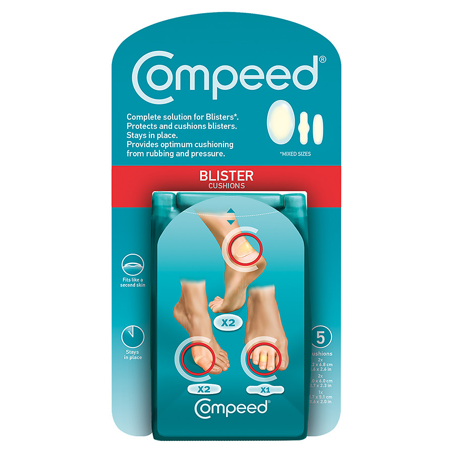 Пластыри Compeed способны растворять клетки ороговелостей, отлично отшелушивают мозоль и обеззараживают кожу