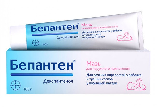 Бепантен устраняет раздражение кожи, средство можно применять только после выяснения причины шелушения