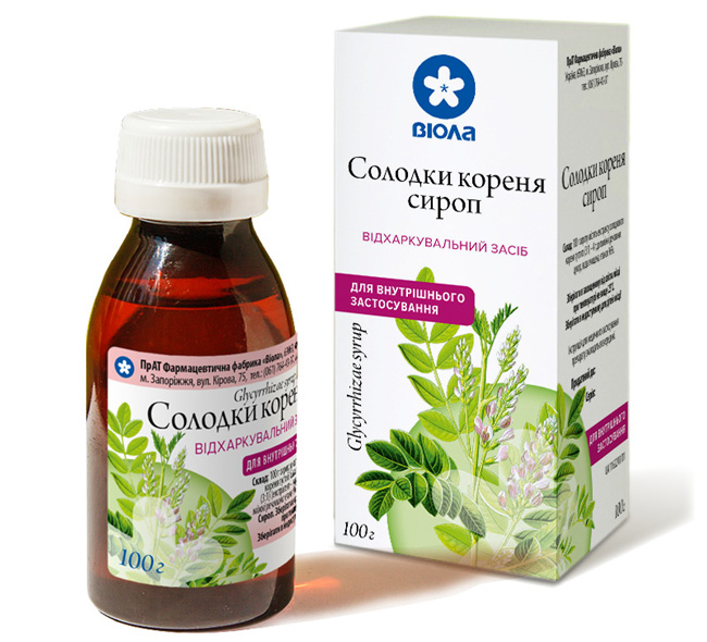 Сироп корня солодки – противовоспалительное, отхаркивающее и иммуностимулирующее средство 