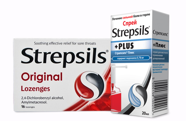 Стрепсилс – используют в стоматологической практике и для предотвращения процессов воспалительного характера и инфицирования после операций в ротовой полости