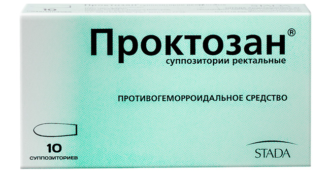Проктозан – комбинированное средство для лечения геморроя, противопоказан при беременности и в период лактации