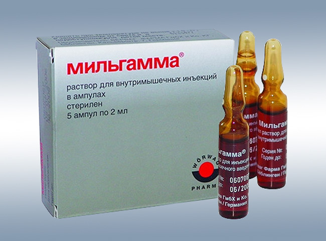 Препарат Мильгамма назначается при неврологических заболеваниях различного происхождения: невритах, невралгии, полинейропатии, корешковом синдроме, ретробульбарном неврите, поражении лицевого нерва