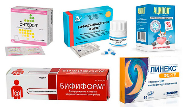 Для лечения дисбактериоза применяют пребиотики, которые помогут восстановить баланс микроорганизмов в кишечнике и нормализовать цвет стула